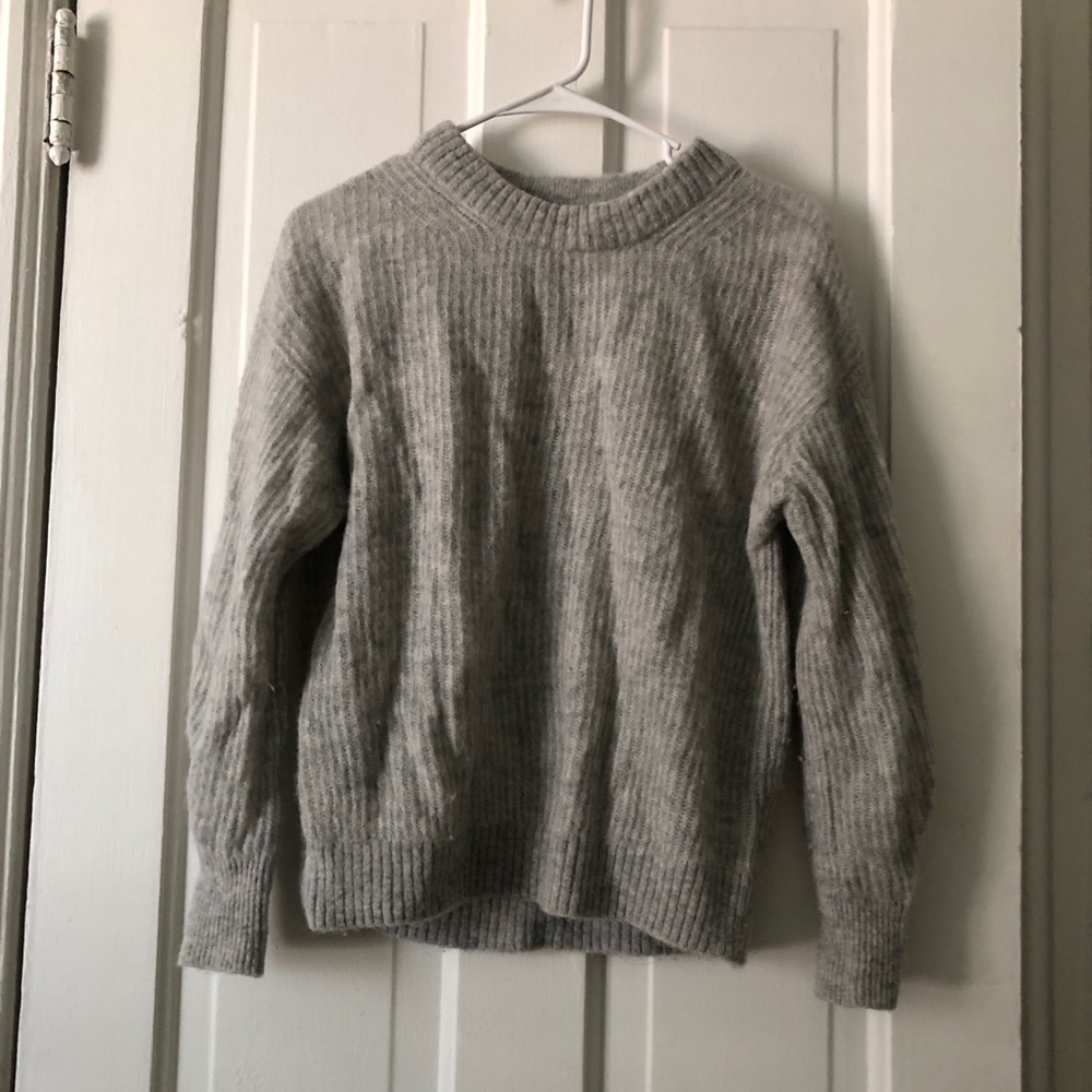 Everlane alpaca crew